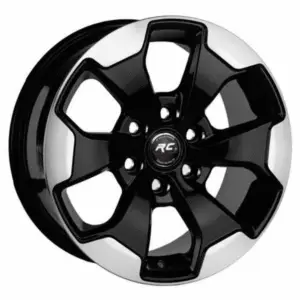 17 inç 6x120 Black Polish jant takımı Renault Trafic Opel Vivaro Nissan Primastar uyumlu