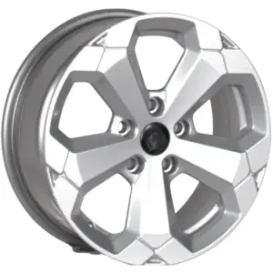 16 İnç 5x100 Silver Jant Takımı Volkswagen Seat Skoda Toyota Uyumlu