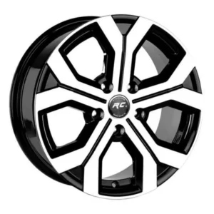 16 inç 5x114.3 black polish jant takımı görünüm