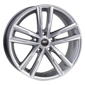17 İnç 5x100 Silver Volkswagen Golf Seat Leon Skoda Octavia Uyumlu Jant Takımı