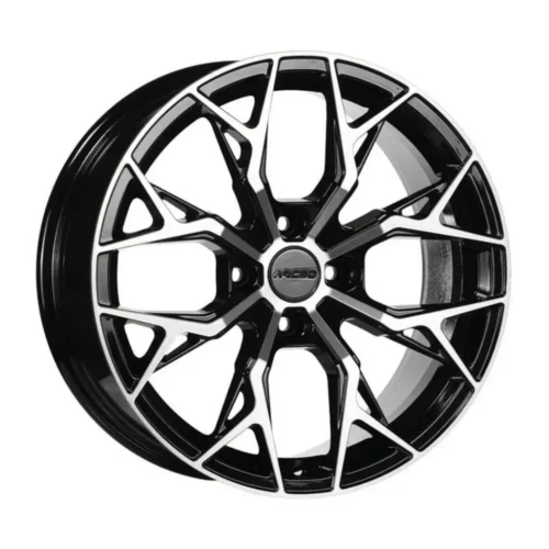 17 İnç 4×100 Black Polish Renault Clio Symbol Fiat Dacia Sandero Opel Toyota Uyumlu Jant Takımı