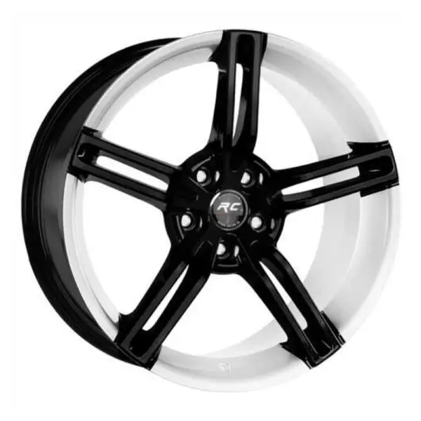 17 inç 4x100 black white Renault Clio Opel Corsa jant takımı görünüm