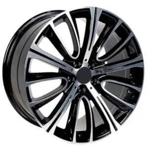 20 İnç 5x112 Black Polish Mercedes C Serisi Uyumlu Ön Arka Jant Takımı