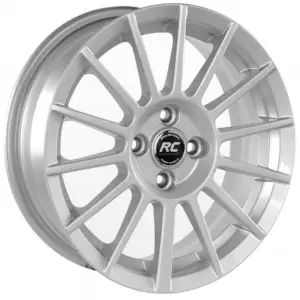 15 İnç 5x100 Silver Jant Takımı Volkswagen Seat Skoda Toyota Uyumlu