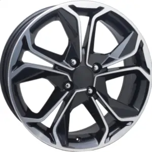 16 inç 4x100 black polish jant takımı görünüm