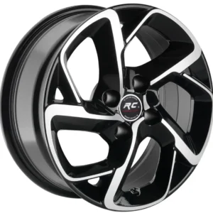 16 inç 4x108 black polish jant takımı görünüm
