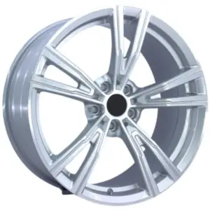 19 İnç 5x112 Silver Polish Mercedes Volkswagen Seat Skoda Uyumlu Jant Takımı