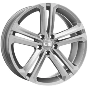 19 İnç 5x112 Silver Polish Mercedes Audi Volkswagen Seat Skoda Uyumlu Jant Takımı