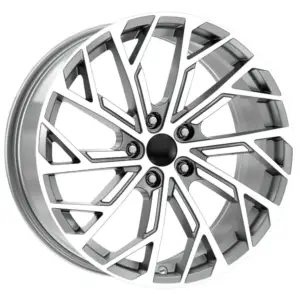 19 İnç 5x112 Silver Polish Mercedes Audi Volkswagen Seat Skoda Uyumlu Jant Takımı
