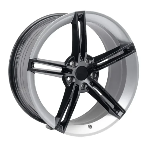 19 İnç 5×112 Silver Dark Blue Mercedes Audi Volkswagen Seat Skoda Uyumlu Jant Takımı