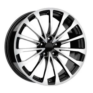 19 İnç 5x112 Black Polish Mercedes Audi Volkswagen Seat Skoda Uyumlu Jant Takımı