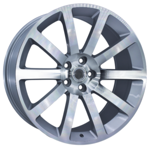 20 inç 5x115 Silver Polish jant takımı Chrysler 300C Dodge Charger Challenger uyumlu