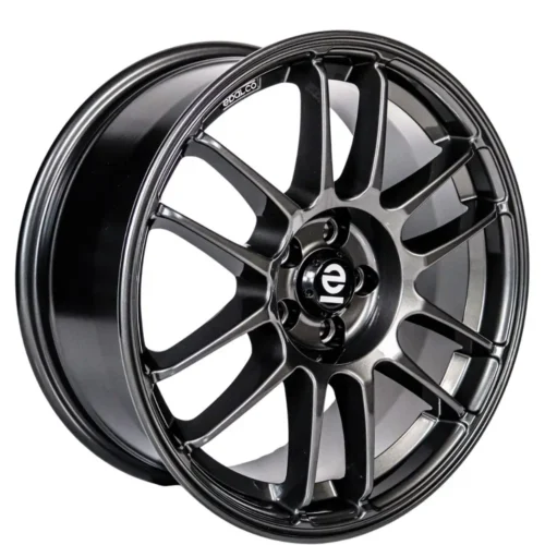 18 İnç 5×100 Gun Metal Subaru Impreza Toyota GT86 Volkswagen Golf Uyumlu Jant Takımı