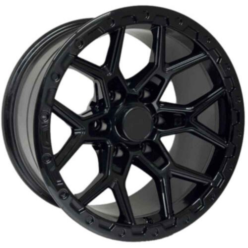 17 İnç 6×139.7 Black Toyota Hilux Ford Ranger Isuzu D-Max Uyumlu Jant Takımı