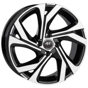 16 inç 5x114.3 black polish jant takımı görünüm
