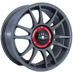 17 İnç 5x100 Matt Gun Metal OZ RACING ULTRALAGGERA Subaru Impreza Toyota GT86 Volkswagen Golf Uyumlu Jant Takımı