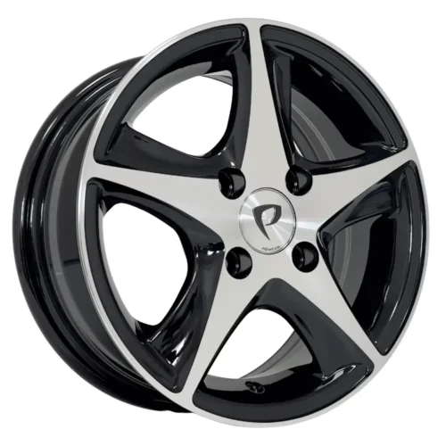 13 inç 4×100 Black Machined Jant Takımı Tofaş Renault 9 Civic Palio Uyumlu