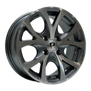 13 inç 4x100 Gun Machined Jant Takımı Tofaş Renault 9 Civic Palio Uyumlu
