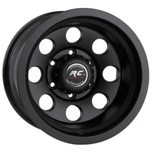 15 inç 5x139.7 matt black offroad jant takımı görünüm