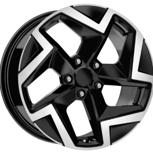 18 İnç 5×112 Black Polish Volkswagen Golf Seat Leon Skoda Octavia Uyumlu Jant Takımı