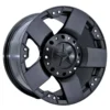 17 inç 6x114.3 Matt Black jant takımı Nissan Navara Pathfinder Terrano uyumlu