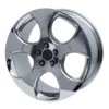 17 İnç 5x100 Detroit Chrome Volkswagen Golf GTI Polo Seat Leon Skoda Uyumlu Jant Takımı