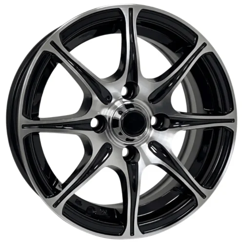 13 inç 4×100 Black Polish Jant Takımı Tofaş R9 Civic Palio Uyumlu