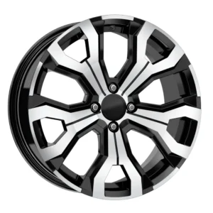 16 inç 5x114.3 black polish jant takımı görünüm