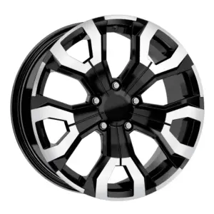 16 inç 4x100 black polish jant takımı görünüm