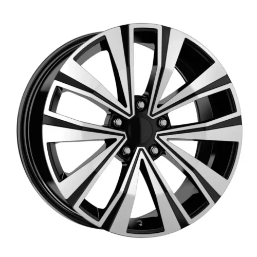 17 İnç 5×112 Black Polish Jant Takımı Volkswagen Golf Audi A3 Seat Leon Uyumlu