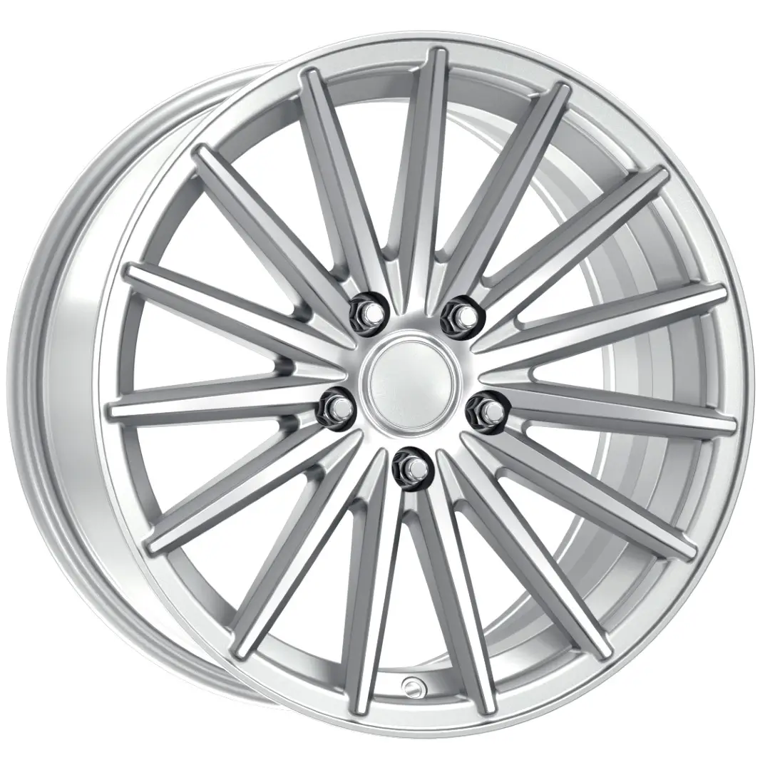 15 inç 5x100 silver diamond jant takımı görünüm