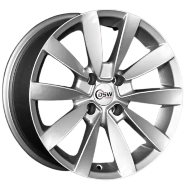 16 inç 5x112 silver 16x7 jant takımı görünüm