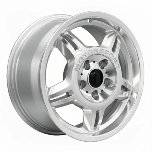 17 İnç 5×120 Silver Polish SF Motorsport Jant Takımı BMW 3 Serisi 1 Serisi 4 Serisi Uyumlu