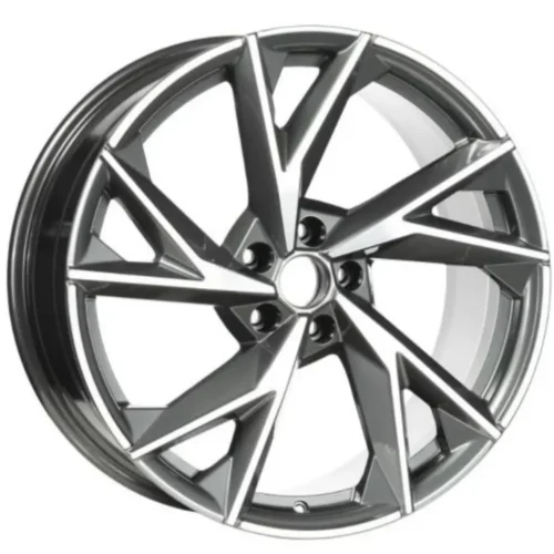 20 İnç 5×108 Gun Metal Polish Volvo Ford Peugeot Citroen Jaguar Land Rover Uyumlu Jant Takımı