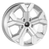 16 İnç 5x112 Silver Jant Takımı Volkswagen Seat Skoda Uyumlu