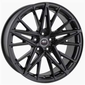 19 İnç 5x114.3 Matt Black Honda Civic Toyota Corolla Nissan Qashqai Uyumlu Ön Arka Jant Takımı