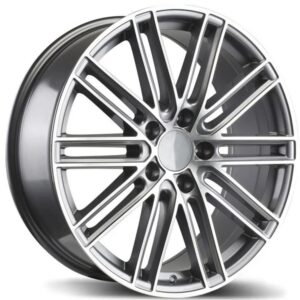 20 İnç 5x130 Gun Metal Polish Porsche Cayenne Panamera Volkswagen Touareg Uyumlu Ön Arka Jant Takımı