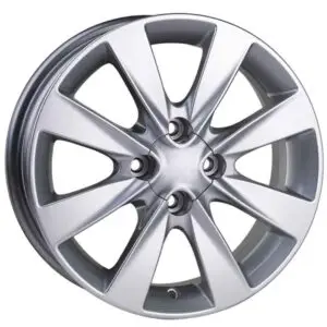 15 İnç 4x100 Silver Renault Clio Fiat Honda Uyumlu Jant Takımı