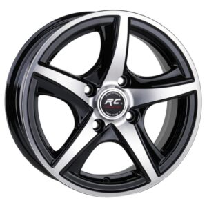 15 İnç 4×100 Black Polish Renault Clio Dacia Sandero Fiat Egea Uyumlu Jant Takım