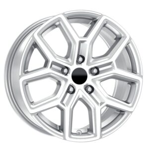 15 inç 5x108 Silver Ford Focus Peugeot 407 Volvo S40 uyumlu jant takımı
