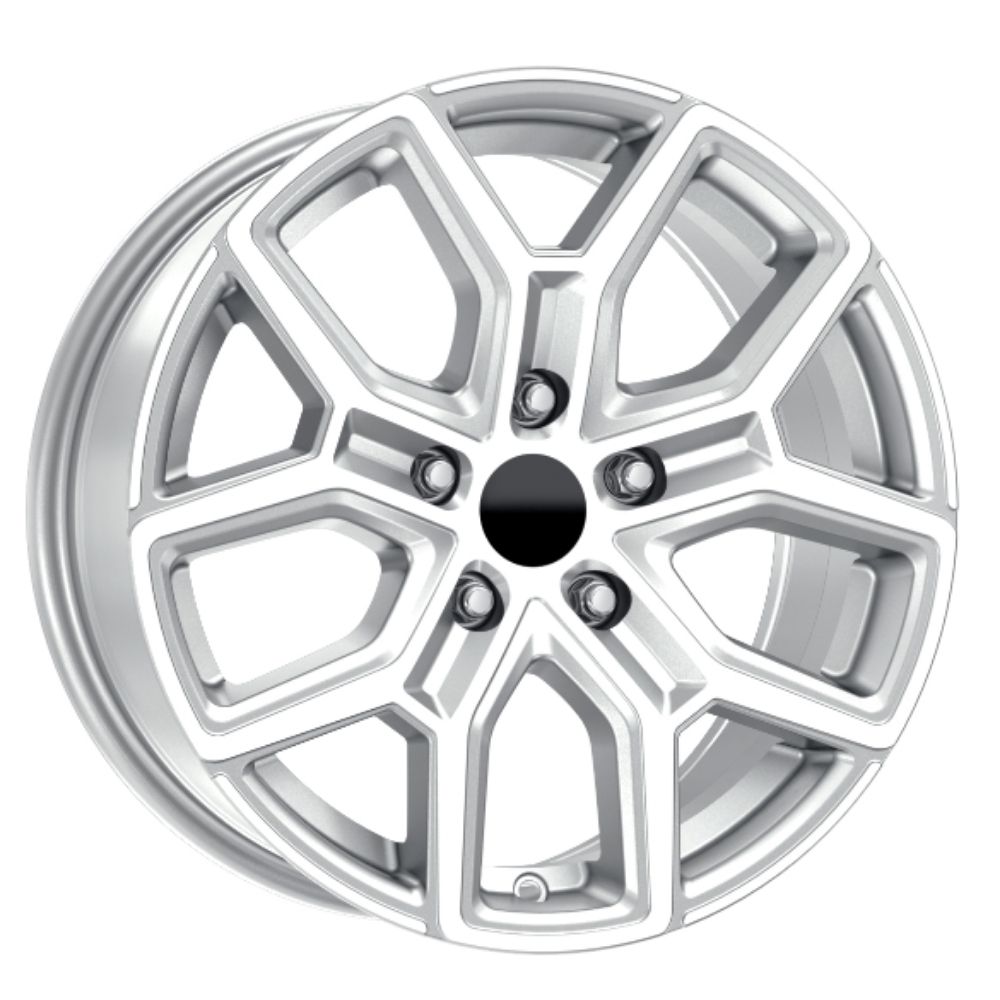 15 inç 5x108 Silver Ford Focus Peugeot 407 Volvo S40 uyumlu jant takımı