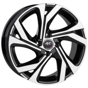 16 İnç 4x100 Black Polish Renault Dacia Fiat Uyumlu Jant Takımı