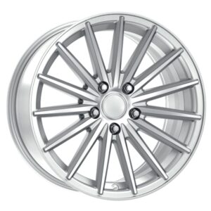16 inç 4x100 Silver Polish Renault Dacia Fiat uyumlu jant takımı