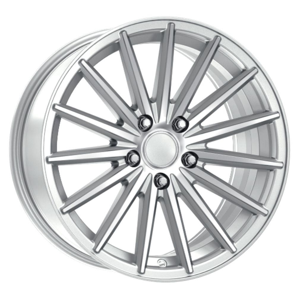16 inç 4x100 Silver Polish Renault Dacia Fiat uyumlu jant takımı