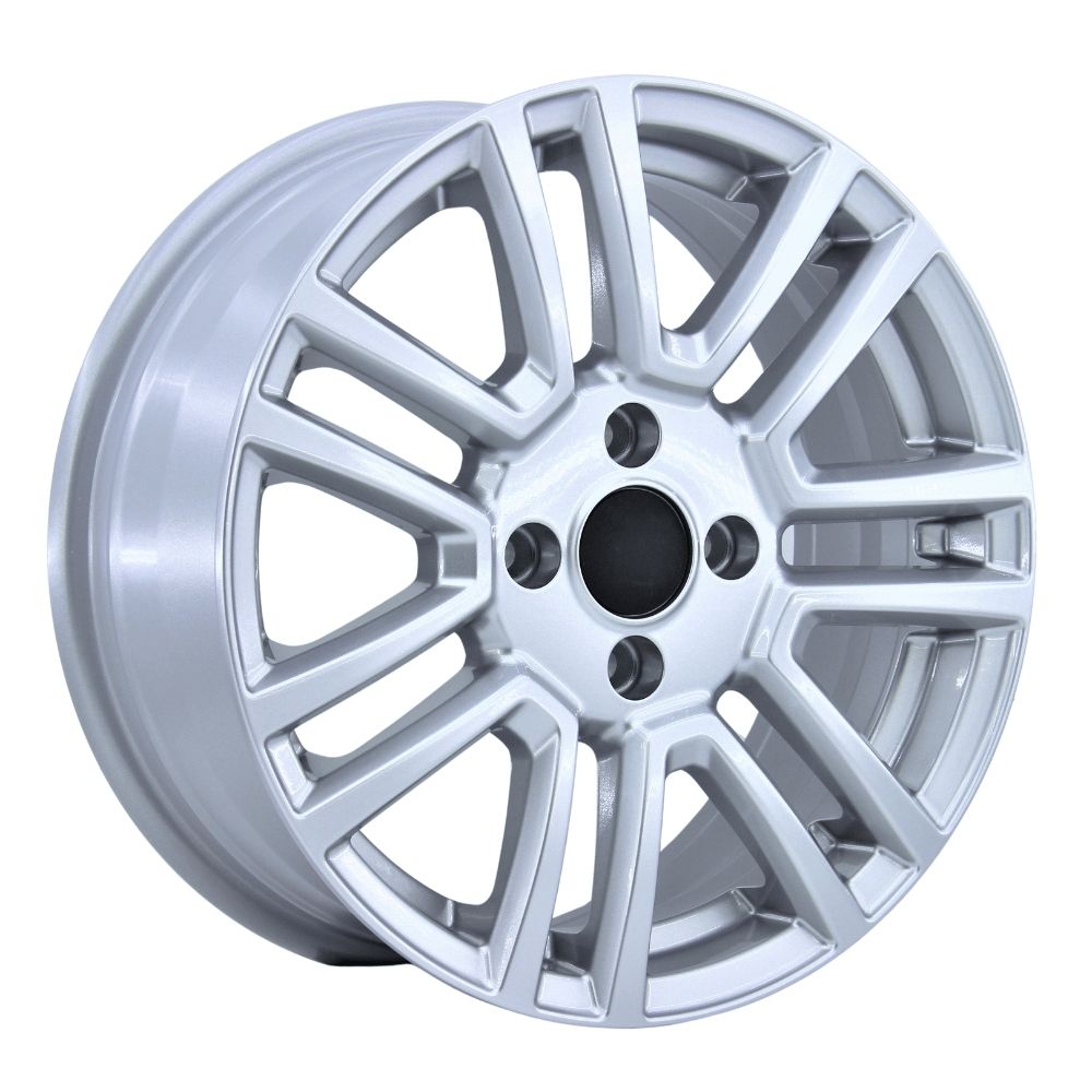 16 inç 4x108 Silver Ford Focus Fiesta Fusion uyumlu jant takımı