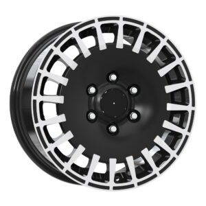 16 inç 5x108 Black Polish Peugeot Citroen DS uyumlu jant takımı