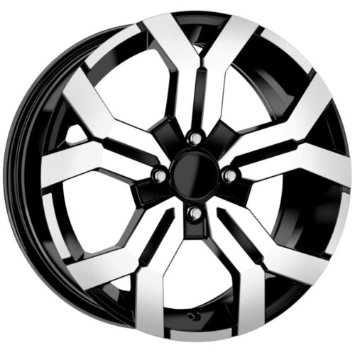 16 İnç 5×114.3 Black Polish Dacia Duster Renault Megane Nissan Uyumlu Jant Takımı