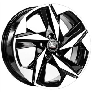 16 inç 5x114.3 Black Polish Renault Dacia Nissan uyumlu jant takımı