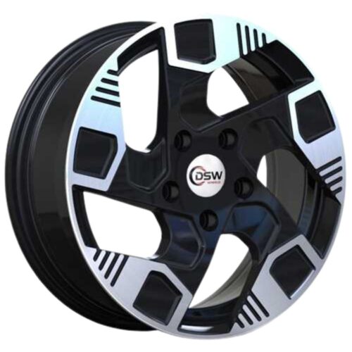 16 İnç 5×98 Black Polish Fiat Egea Linea Albea Doblo Alfa Romeo Giulietta Uyumlu Jant Takımı