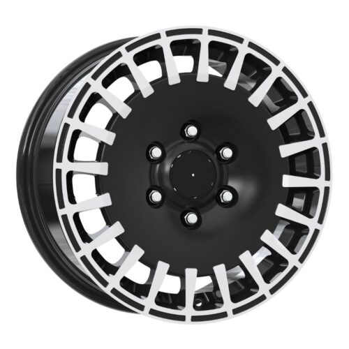 16 İnç 6×120 Black Polish Volkswagen Amarok Crafter Mercedes X-Class Ford Ranger Nissan Navara Uyumlu Jant Takımı